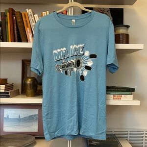 Barstool Sports Mr. Ice Big Bazooka Graphic T-Shirt Blue Men’s Large